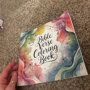 Colorful Bible Verse Coloring Book